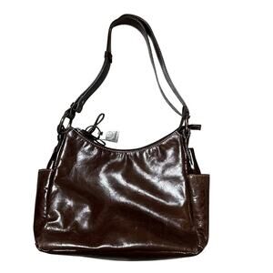 Giani Bernini Brown Leather Shoulder Bag